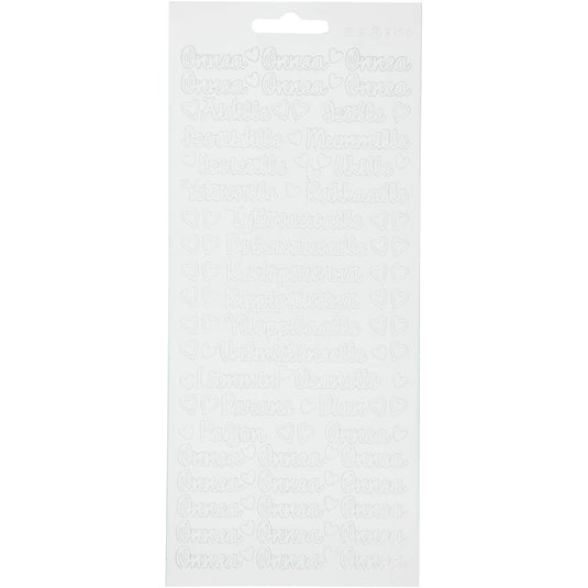 Https: www.cchobby.nl stickers-onnea-aidille-vel-10x23-cm-wit-1-vel