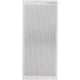 Stickers, randen, vel 10x23 cm, zilver, 1 vel