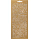 Stickers, lantaarnen, vel 10x23 cm, goud, 1 vel