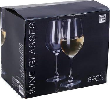 Atmos fera wijnglazenset witte wijn 6-delig 350ml ã˜6xh20,5cm