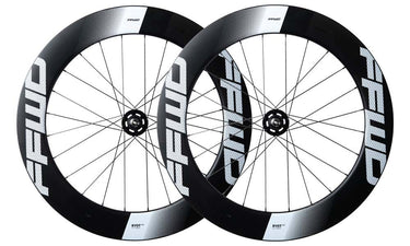 Sapim ffwd achterwiel ryot77 track 77mm ffwd naaf zwart wit