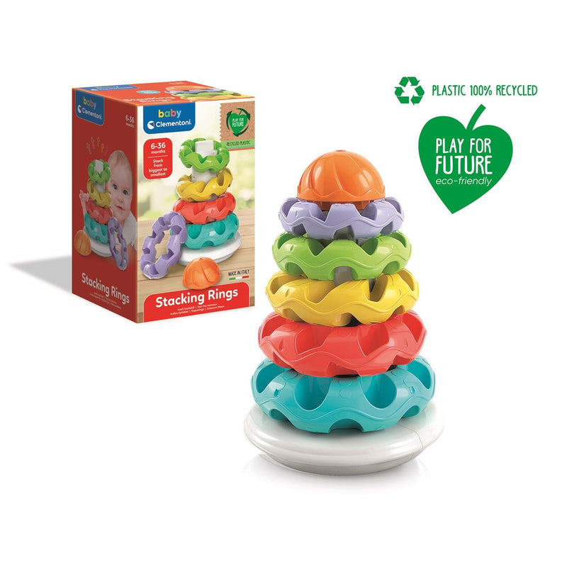 Load image into Gallery viewer, Clementoni Baby Stapelringen
