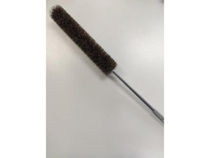 Radiatorborstel met veer 100% zuiver paardenhaar 85cm