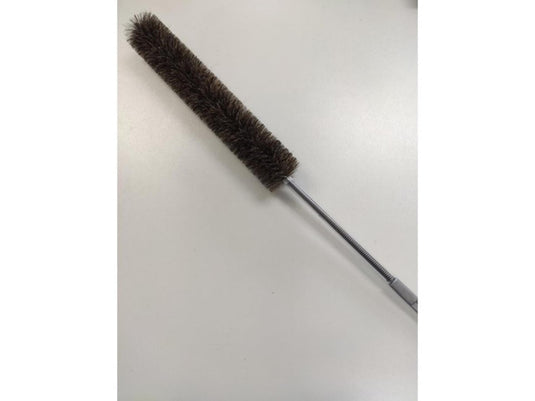 Radiatorborstel met veer 100% zuiver paardenhaar 85cm