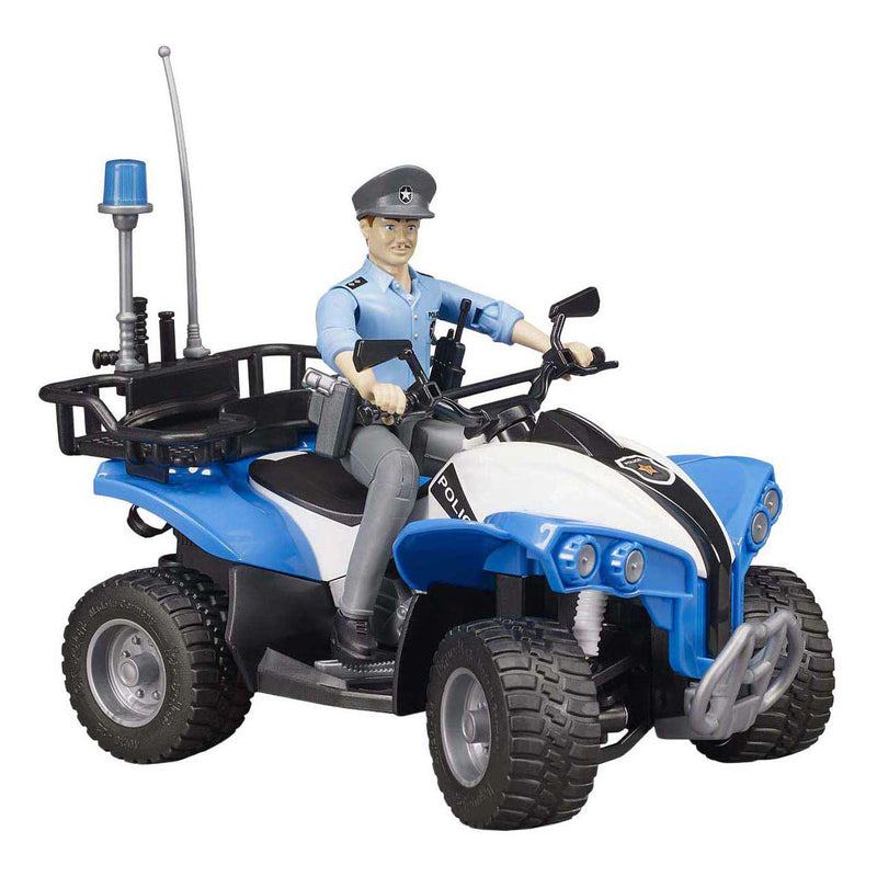 Load image into Gallery viewer, Bruder politie quad met politieagent
