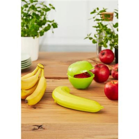 Rotho bananenbox fun kunststof lime groen 24,5x12x5cm