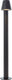 Brilliant bari - buitenvloerlamp - gu10 max 1x10w - zwart