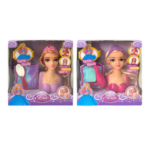Kappop prinses met accessoires