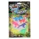 Squishy tastic super stretch neon dino's, 6dlg.