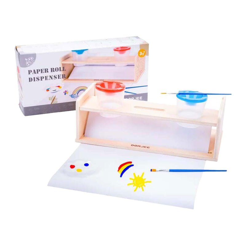Load image into Gallery viewer, Dorjee houten papierrolhouder
