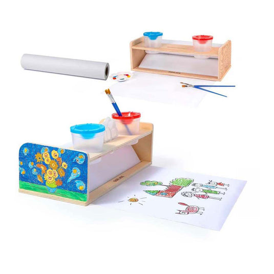 Dorjee papierrolhouder hout