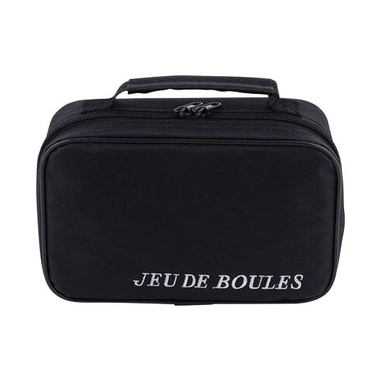 Jeu de boules set in tas