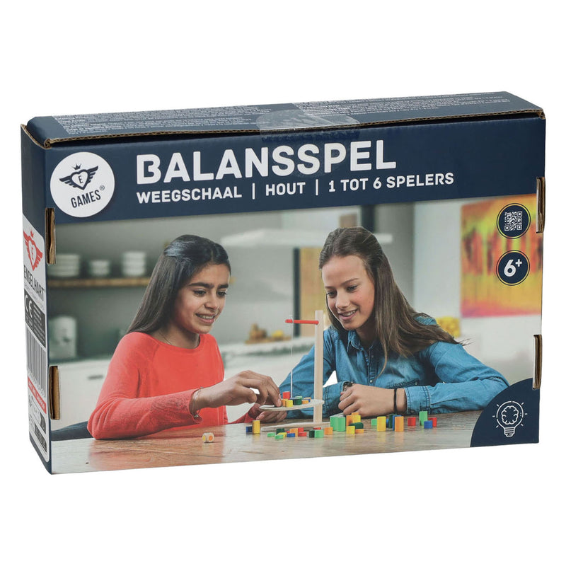 Afbeelding laden in galerijviewer, Longfield houten balans weegschaal spel
