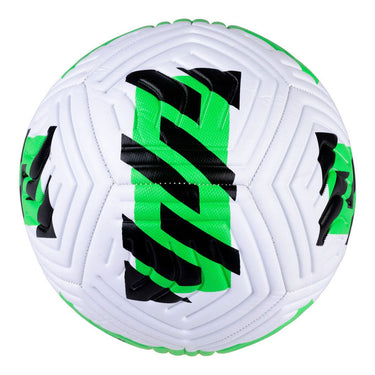 Engelhart voetbal wit groen zwart maat 5 – 400 gram – speelbal voor buiten, training en recreatief gebruik