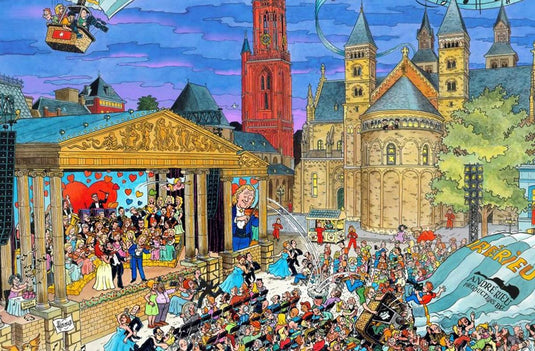 Ravensburger puzzel fle: maastricht 1000 stukjes