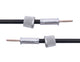 Elvedes kilometertellerkabel vdo 85cm - zwart