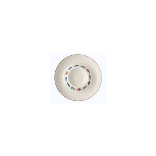 Boerenbont snackschaal ø 33 cm aardewerk