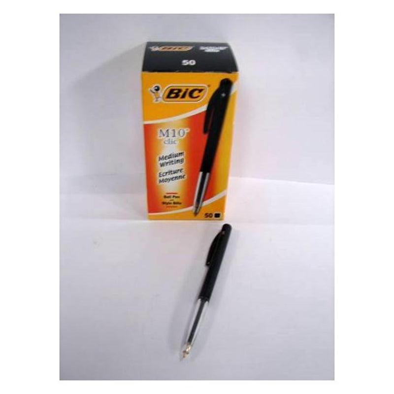 Afbeelding laden in galerijviewer, Bic doos 50 pennen m10 zwart
