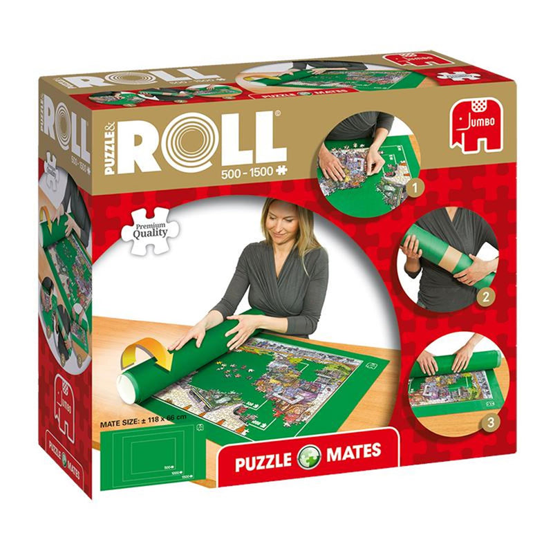Load image into Gallery viewer, Jumbo puzzelmat puzzle roll 500-1500
