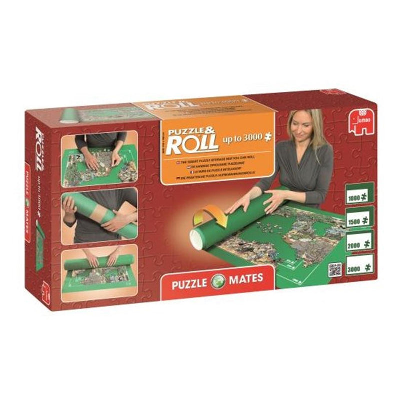 Afbeelding laden in galerijviewer, Jumbo puzzelmat puzzle roll puzzelrol voor puzzels van 1500-3000 stukjes
