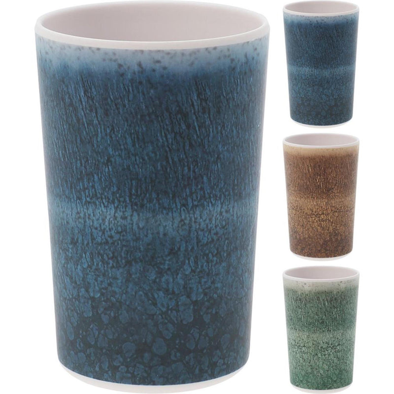 Cargue la imagen en el visor de la galería, Excellent houseware beker melamine 8xh11cm in 3 assorti kleuren
