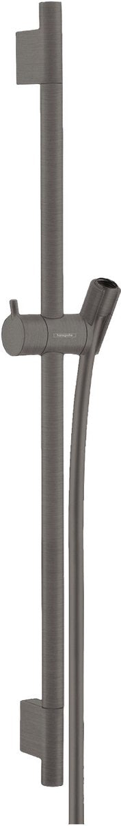 Hansgrohe glijstang unica s puro 65 cm met doucheslang brushed black chrome