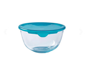 Pyrex mengkom met deksel 2l ø21cm