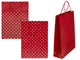 Ootb geschenktasje hearts rood 25x8,5x34cm