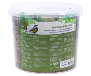 Esschert design vogelvoermix 3kg in emmer | 2 stuks