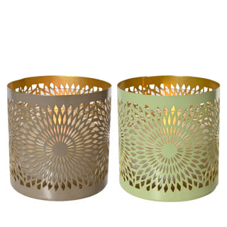 Afbeelding laden in galerijviewer, Solar candle lights ijzer flame effect 2 assorti | 12 stuks

