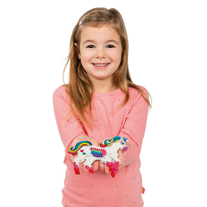 Load image into Gallery viewer, Totum Strijkkralenset 3D Eenhoorn
