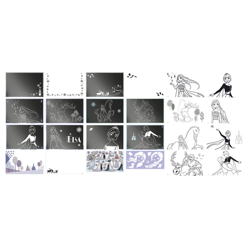 Afbeelding laden in galerijviewer, Totum disney frozen - scratchboek
