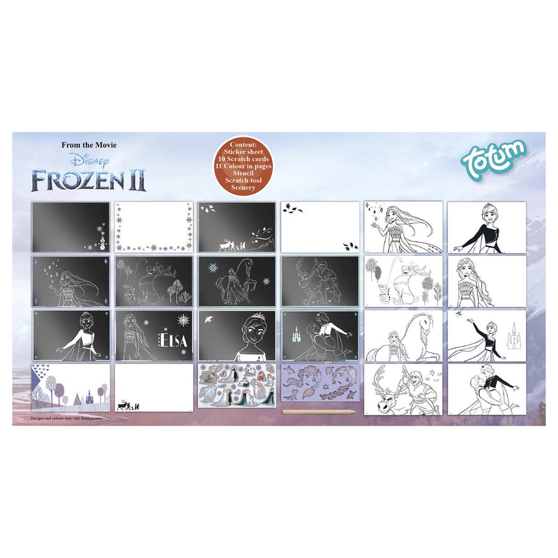 Afbeelding laden in galerijviewer, Totum disney frozen - scratchboek

