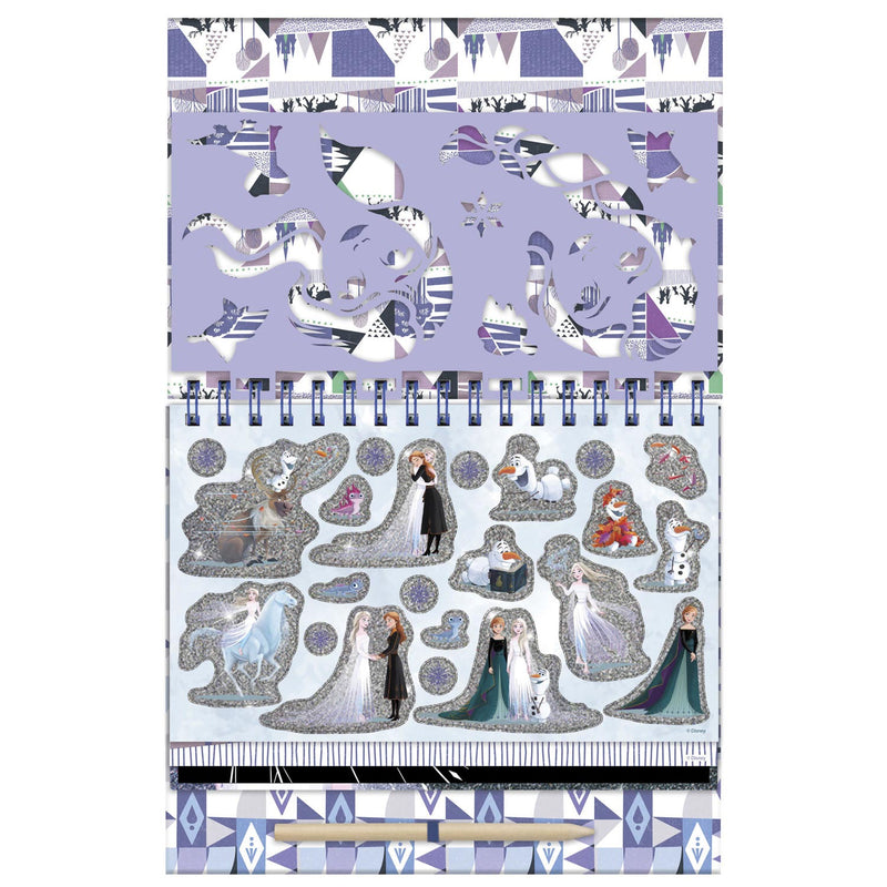Afbeelding laden in galerijviewer, Totum disney frozen - scratchboek
