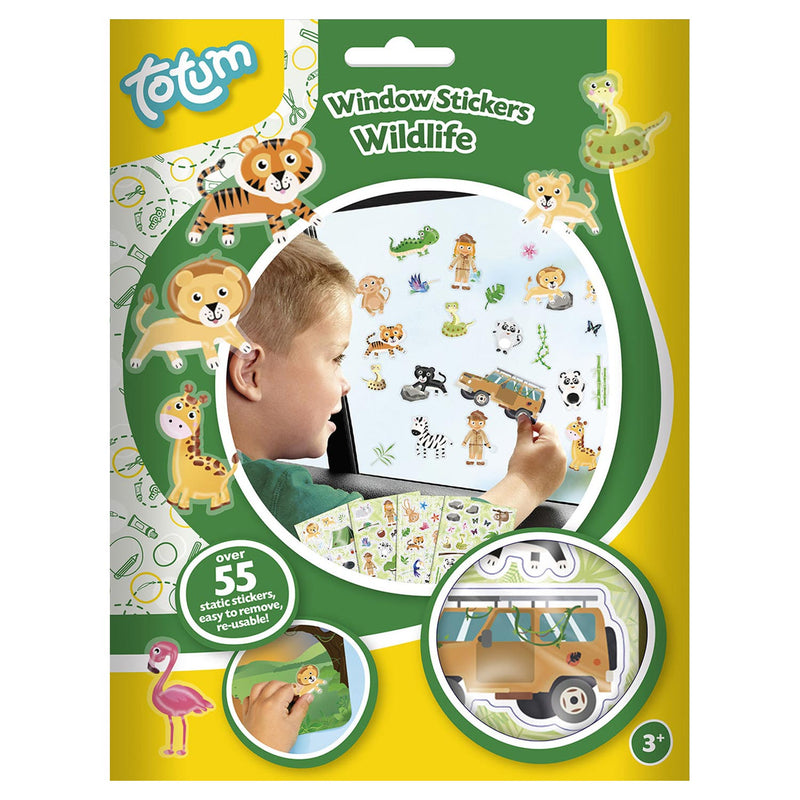 Load image into Gallery viewer, Totum raamstickers wildlife

