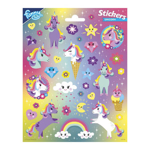 Totum stickervel eenhoorn