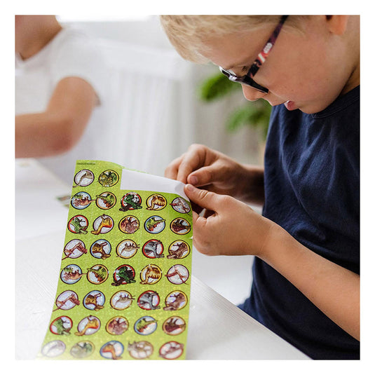 Totum super stickerset - dino