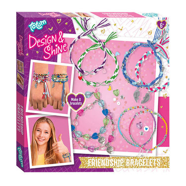 Totum vriendschaps armbanden maken, 8 armbandjes
