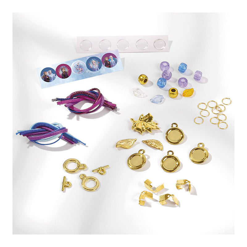 Load image into Gallery viewer, Totum 2in1 Frozen Diamond Painting en Armbanden Maken Knutselset
