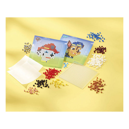 Totum 3in1 paw patrol strijkkalen, gips gieten en pixelkunst knutselset
