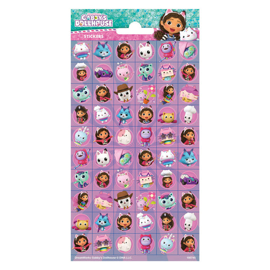 Totum stickervel gabby's poppenhuis