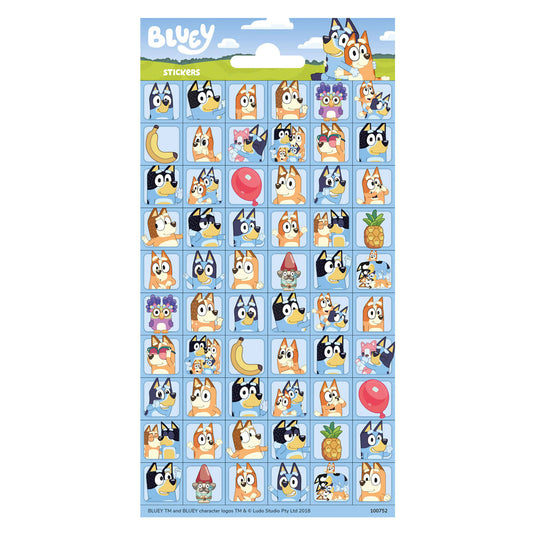 Totum stickervel bluey mini