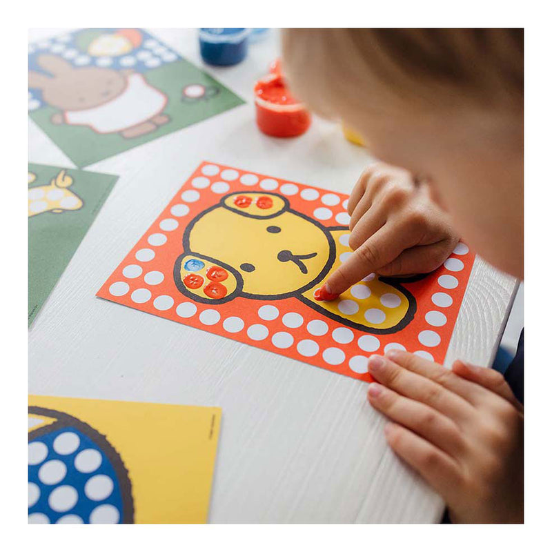 Load image into Gallery viewer, Creative craft group creatief met vingerverf nijntje
