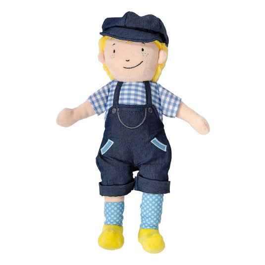 Bambolino knuffel pluche fien en teun - boer teun, 33cm