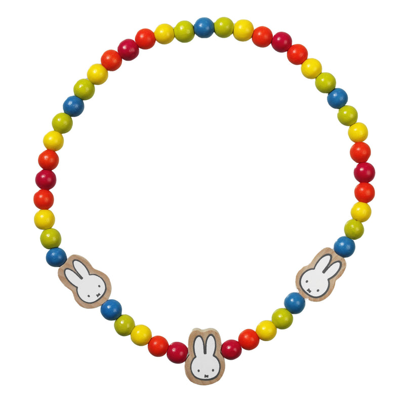 Load image into Gallery viewer, Bambolino toys houten kralen ketting nijntje
