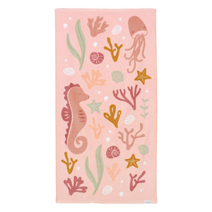 Little dutch badlaken ocean dreams roze - 120cm