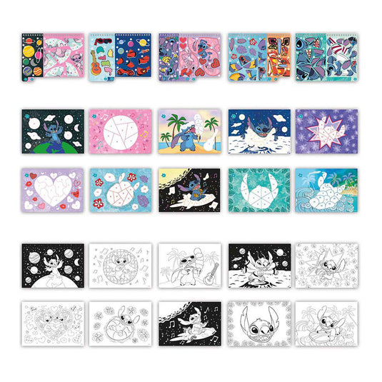 Totum stickeren op nummer boek stitch