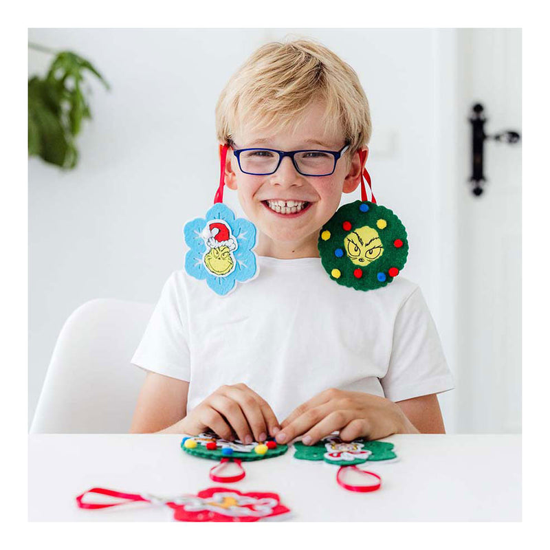 Load image into Gallery viewer, Totum ornamenten vilt grinch
