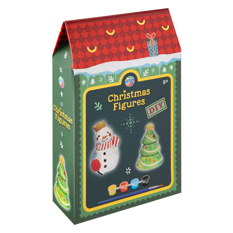 Afbeelding laden in galerijviewer, Creative craft group beschilder je eigen kerstfiguur - inclusief kwast en verf
