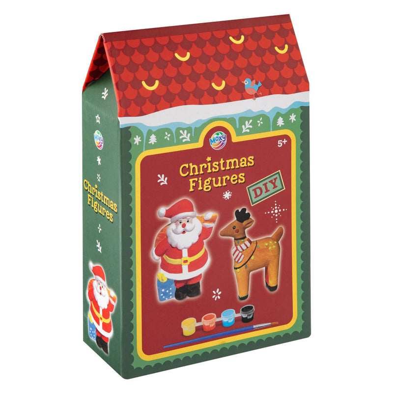 Afbeelding laden in galerijviewer, Creative craft group beschilder je eigen kerstfiguur - inclusief kwast en verf
